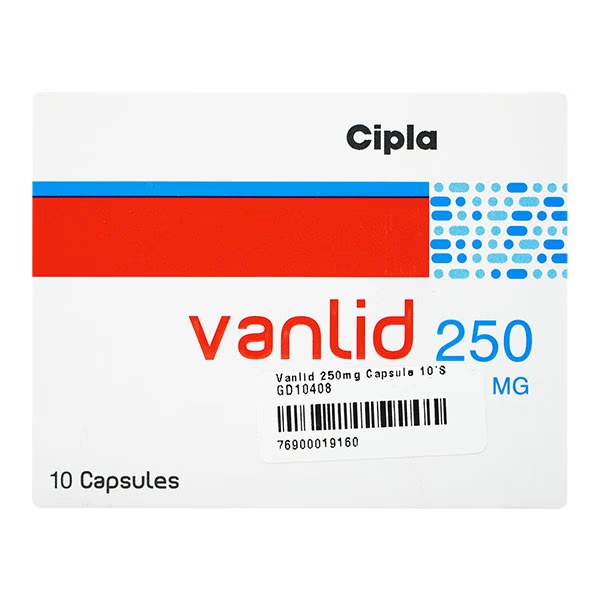 Vanlid 250mg Capsule 10'S