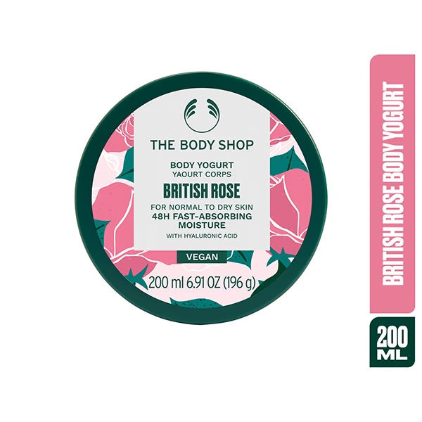 The Body Shop British Rose Body Yogurt 200ml