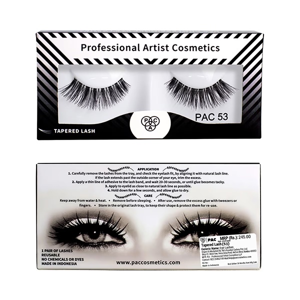 PAC Tapered Lash 53 1's