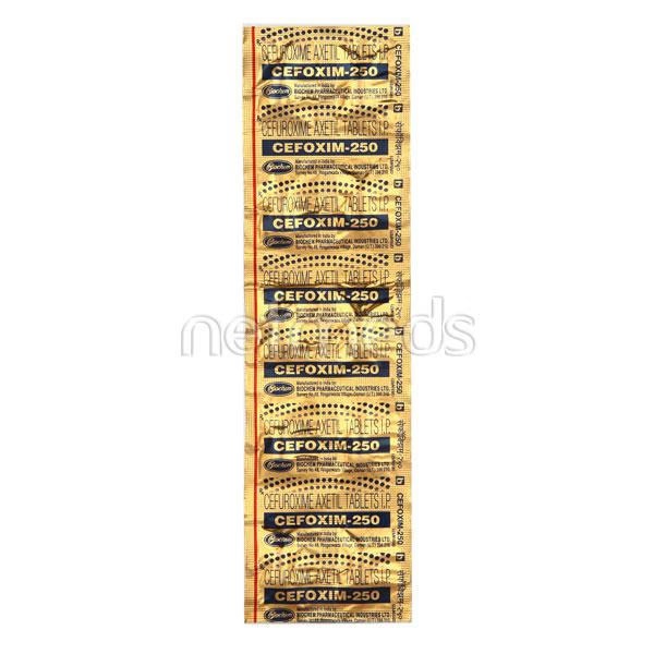 Cefoxim 250mg Tablet 10'S