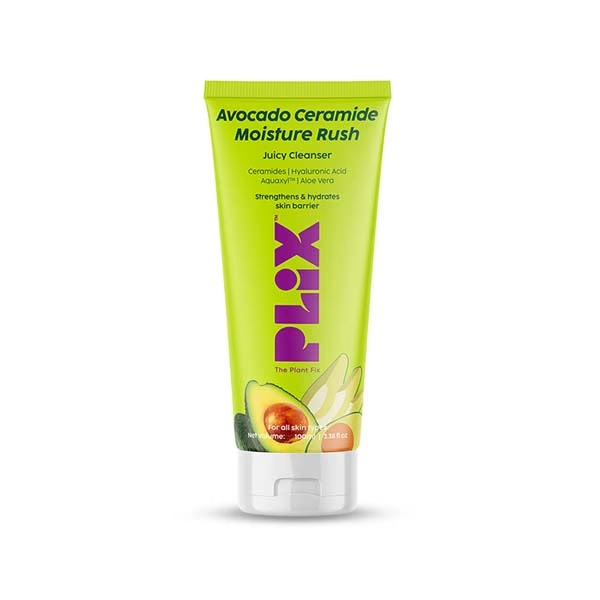 Plix The Plant Fix Avocado Ceramide Moisture Rush Juicy Cleanser To Strengthen Your Skin Barrier 100 ml
