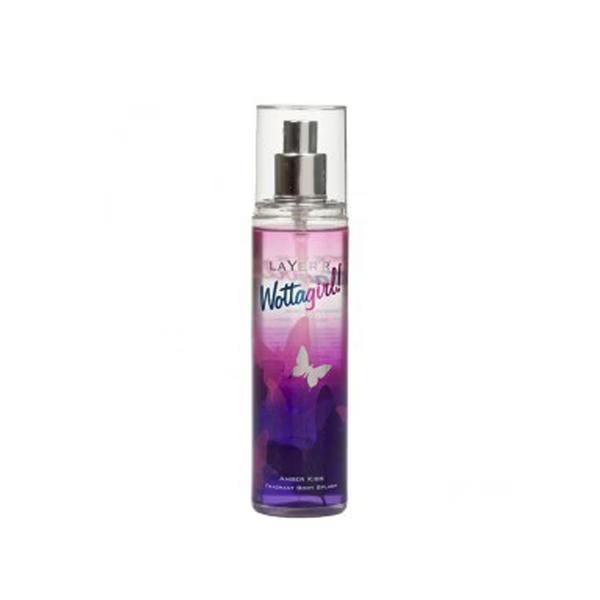 Layer'r Wottagirl Body Splash - Amber Kiss Fragrant 135ml
