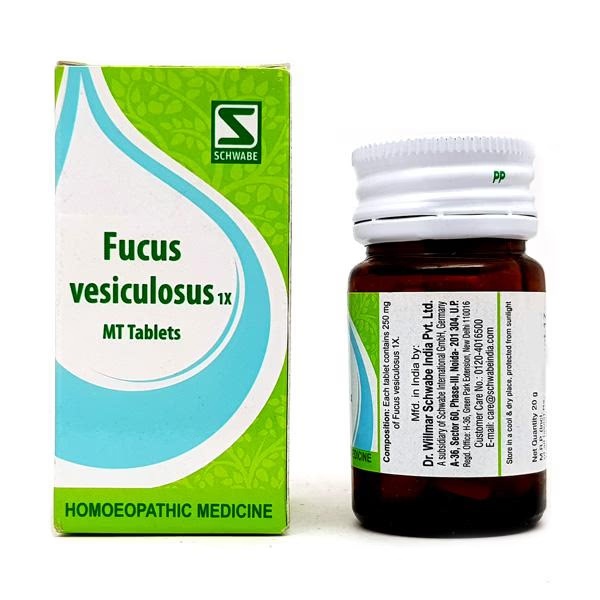 Dr. Willmar Schwabe Fucus Vesiculosus 1X Tablet 20 gm