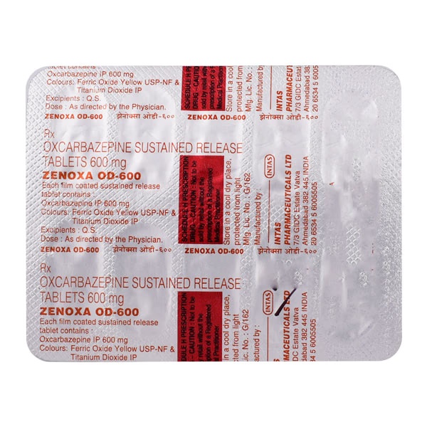 Zenoxa OD 600mg Tablet 10'S