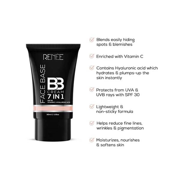 RENEE Face Base BB Cream B00 Sesame 30 ml