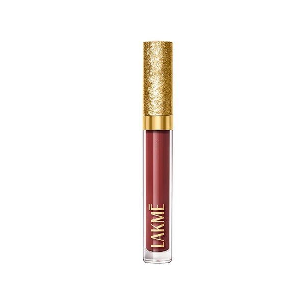 Lakme Be-Jewel Shimmer Lip Liquid, Luminous Matte Finish - 304 Nude Sparkle 3.5 ml