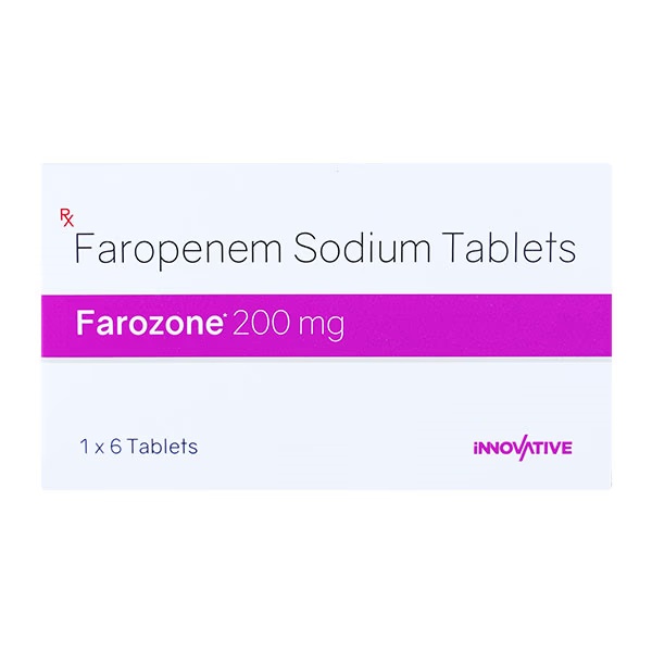 FAROZONE 200mg Tablet 6's