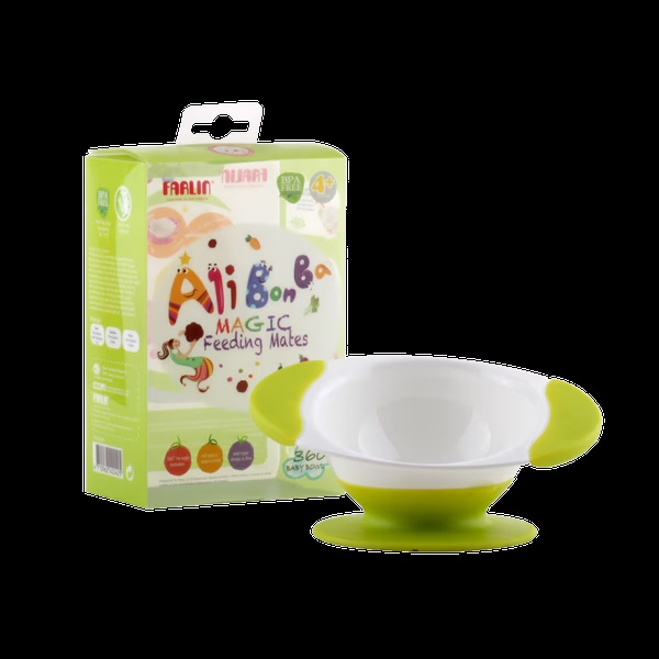Farlin Magic Feeding Mates Bowl - Green 1's