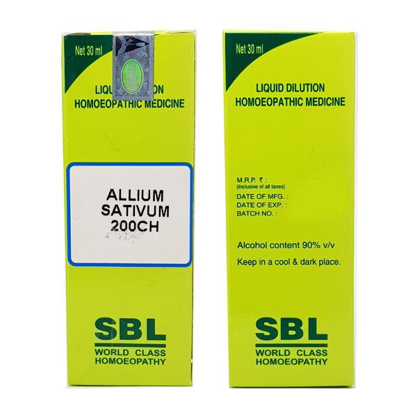 SBL Allium Sativum 200 Liquid 30 ml