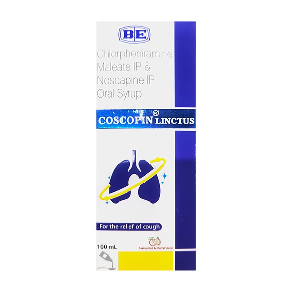 COSCOPIN PASSION FRUIT & CHERRY FLAVOUR Linctus 100ml