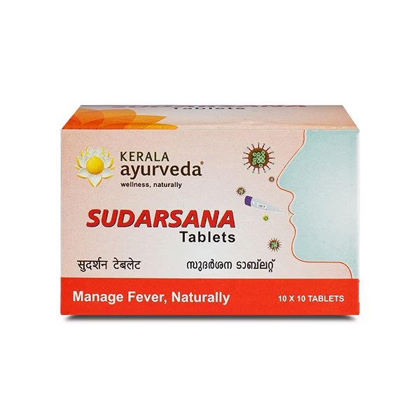 Kerala Ayurveda Sudarsana Tablet 100's 1 13819-kerala-ayurveda-sudarsana-tablet-100-s-1.jpg