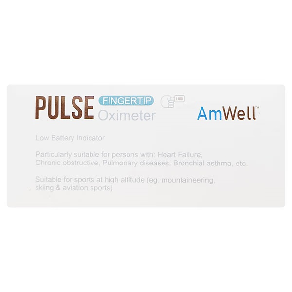 Amwell Fingertip Pulse Oximeter (AFK 009)