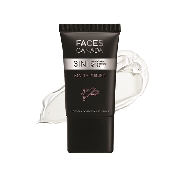 Faces Canada Matte Primer, Oil-Free Matte Finish, Niacinamide, Hyaluronic Acid, Vitamin A, C, E 30 gm 1 13823-faces-canada-matte-primer-oil-free-matte-finish-niacinamide-hyaluronic-acid-vitamin-a-c-e-30-gm-1.jpg