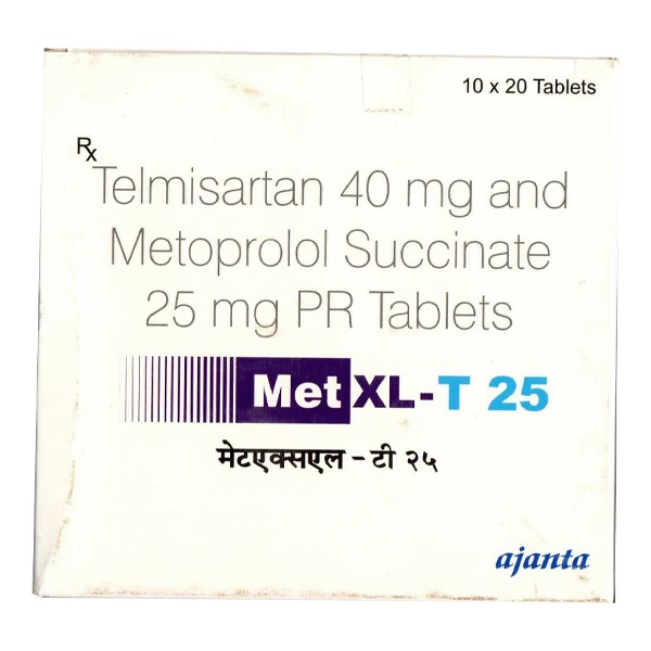 MET XL T 25 Tablet 20's