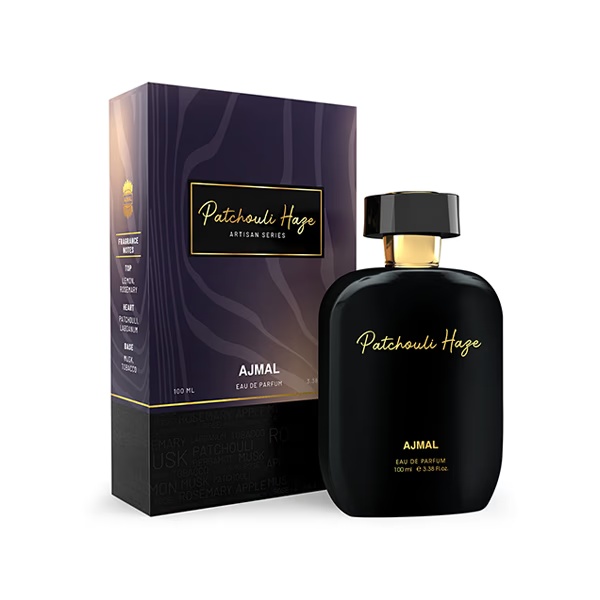 Ajmal Artisan-Patchouli Haze Long-Lasting Fragrance,Handpicked Luxury Perfume, For Men & Women 100 ml