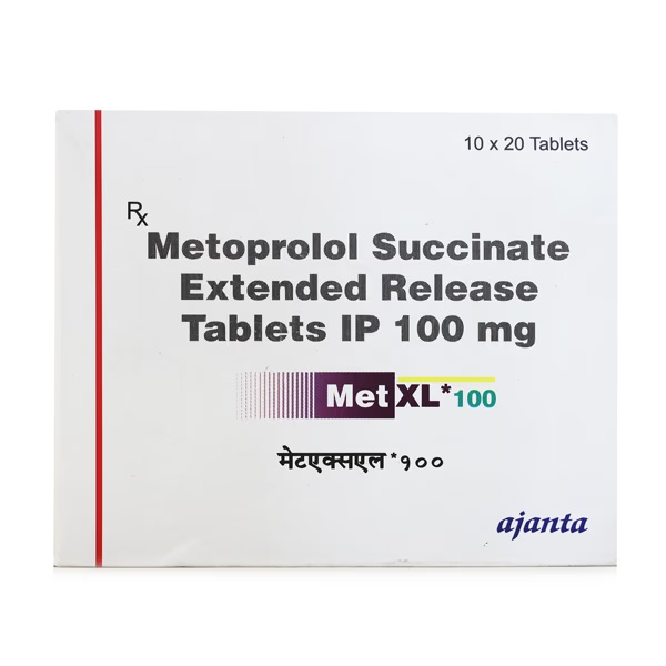 MET XL 100mg Tablet 20's