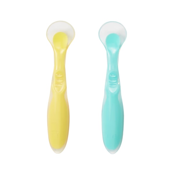 Mothercare Soft Silicone Spoon (Pack of 2) - Multicolor 1's
