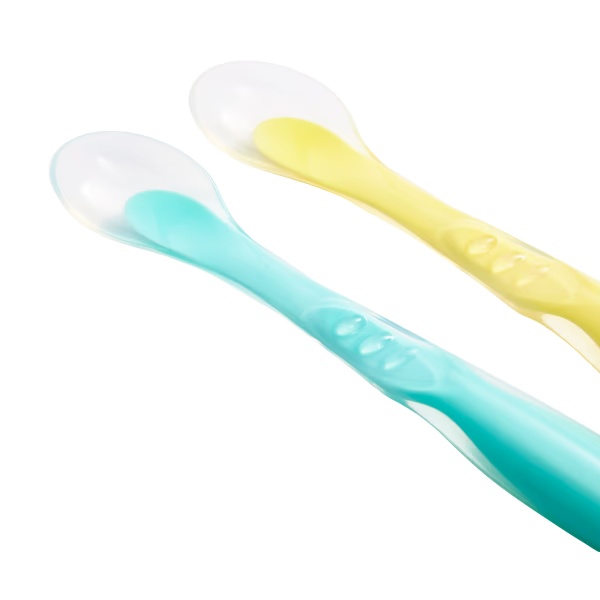 Mothercare Soft Silicone Spoon (Pack of 2) - Multicolor 1's