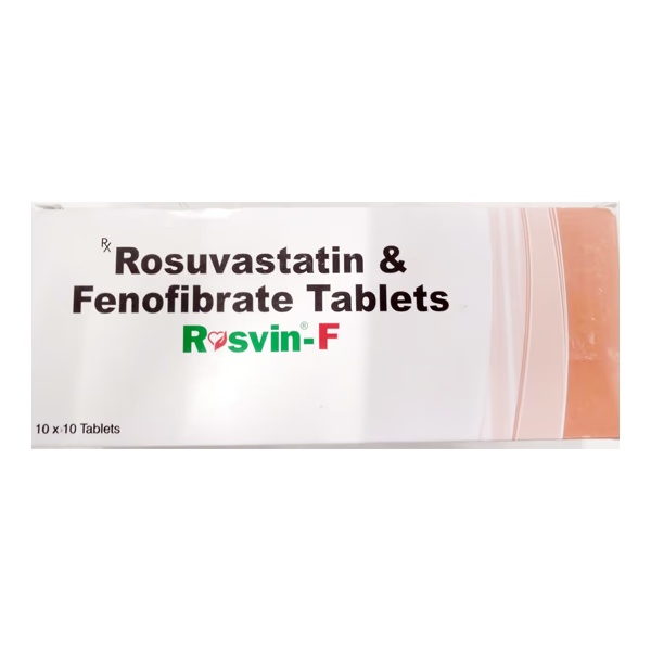 ROSVIN F Tablet 10's