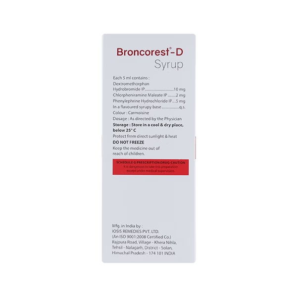 BRONCOREST D Syrup 100ml