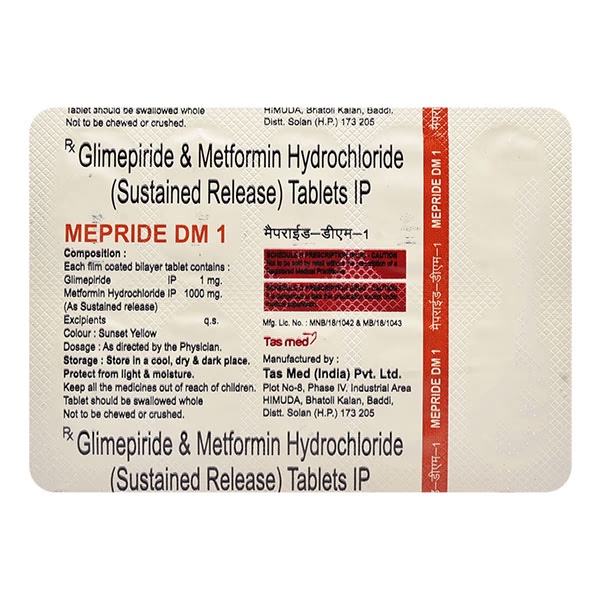 Mepride DM 1mg/1000mg Tablet 10'S 1 13979-mepride-dm-1mg-1000mg-tablet-10-s-1.jpg