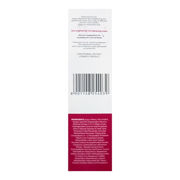 DEPIWHITE ADVANCED SKIN BRIGHTENING AND LIGHTENING Cream 40ml