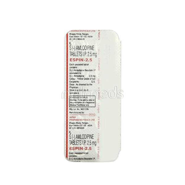 Espin 2.5mg Tablet 10'S