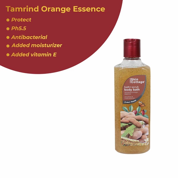 Skin Cottage Bath + Scrub (Tamrind) 400 ml