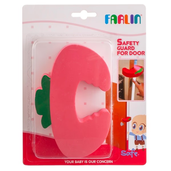 Farlin Safety Guard For Door - Pink 1's