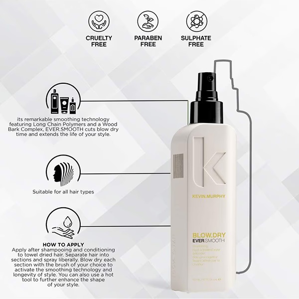 Kevin Murphy Blow Dry Ever Smooth Heat Activated Style Extender 150 ml