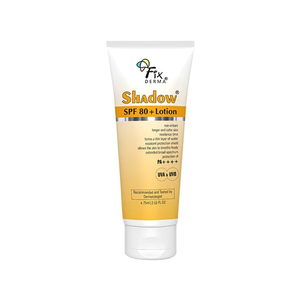 Fixderma Shadow Tan Removal Lotion, Brightening & Revitalizing Face 75 ml