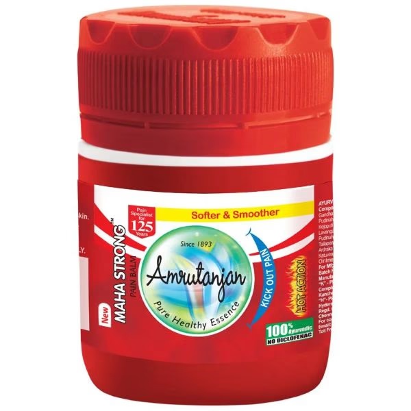 Amrutanjan Maha Strong Pain Balm 27ml