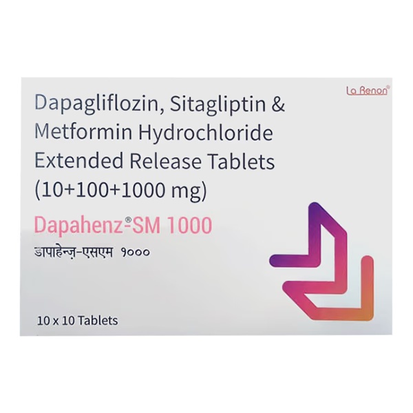 DAPAHENZ SM 1000 Tablet 10's