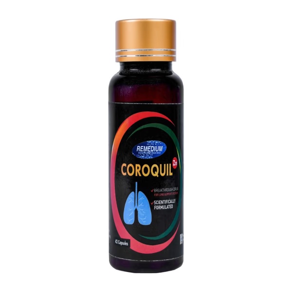 Remedium CoroQuil-Zn Capsules 42's