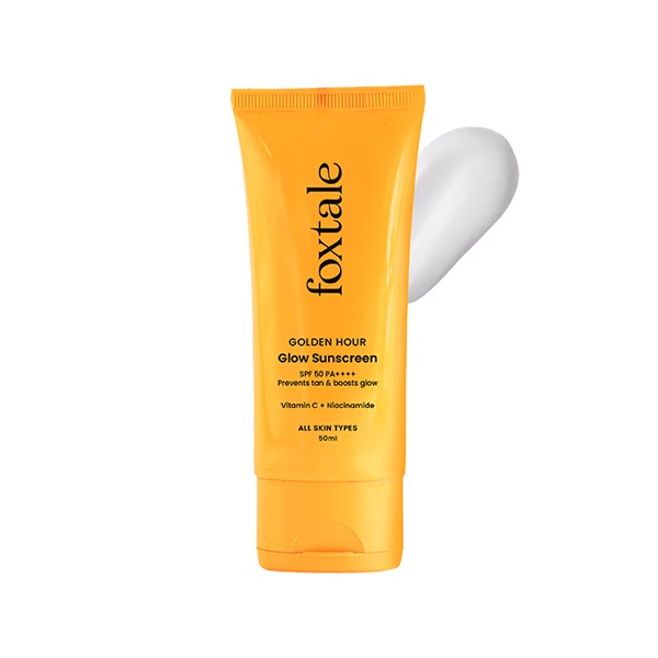 Foxtale Essentials Brightening Spf 50 Sunscreen with Vitamin C and Niacinamide 50 ml