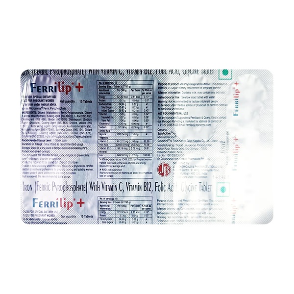 FERRILIP + Tablet 10's