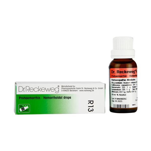 Dr. Reckeweg R13 Prohaemorrin Hemorrhoidal Drops 22 ml