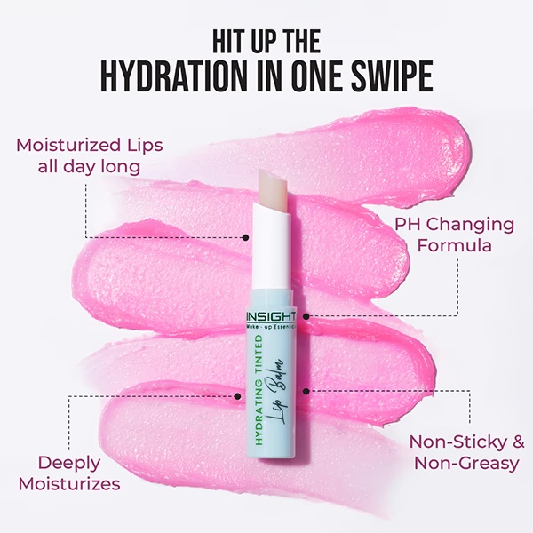 Insight Cosmetics Hydrating Tinted Lip Balm - Coconut Oil 2.5 gm