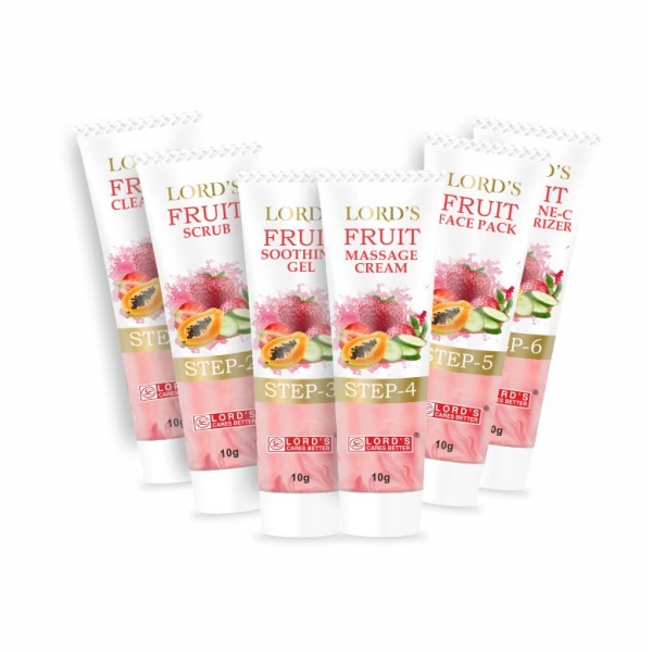 Lord's Fruit Facial Kit 60 gm