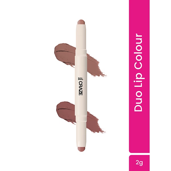 Swiss Beauty Craze Duo Lip Colour Ultimate Nude 2 gm