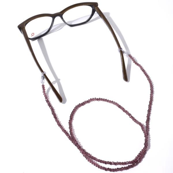 Modisch Brown Crystal Sunglasses Chain (JC-13Br) 1's