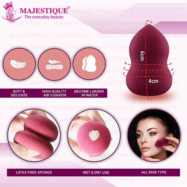 Majestique Makeup Sponge for Facial 1's
