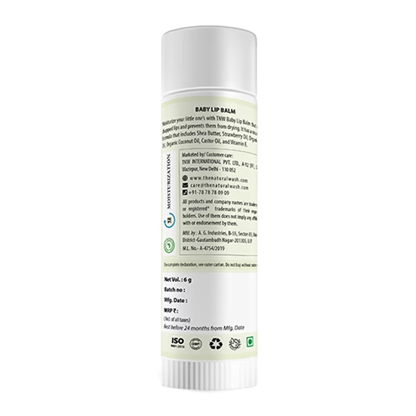 The Natural Wash Baby Lip Balm 6 gm