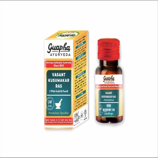 Guapha Ayurveda Vasant Kusumakar Ras (with Gold) Tablet 30's