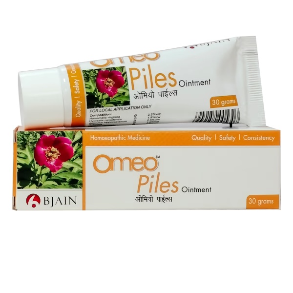 Bjain Omeo Piles Ointment 30 gm
