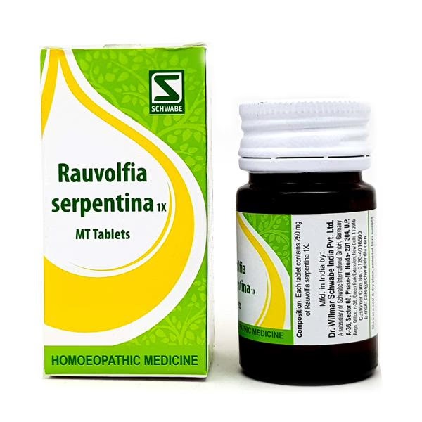 Dr. Willmar Schwabe Rauwolfia Serpentina 1X Tablet 20 g