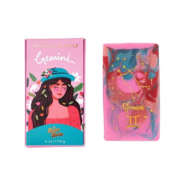 The Sass Bar Gemini Star Sign Soap 135 gm