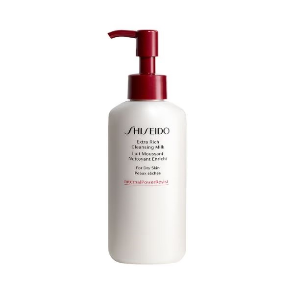 Shiseido Extra Rich Cleansing Milk Lait Moussant Nettoyant Enrichi Internalpowerresist 125ml
