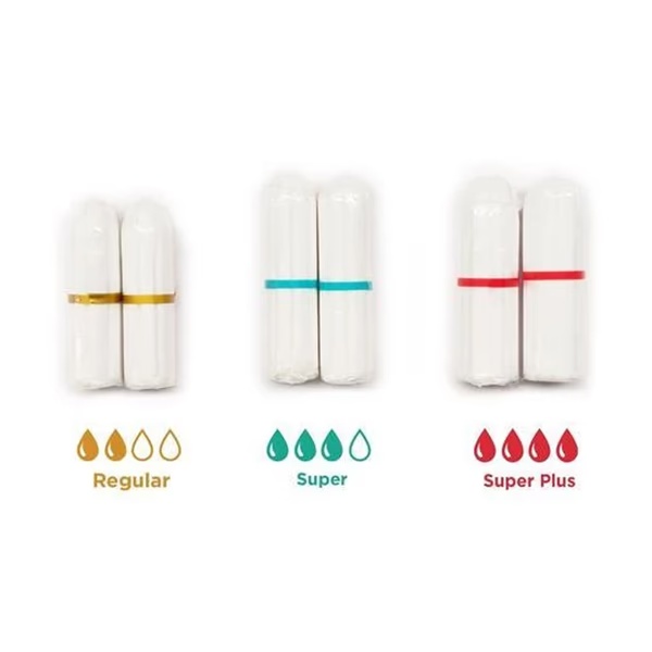 Pee Safe Organic Cotton Tampons (Super plus) 16's