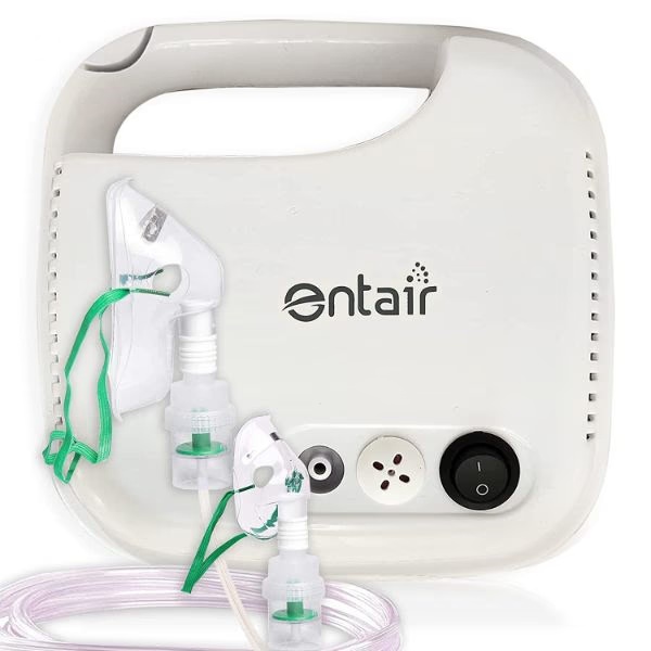 Entair Premium O2 Low Noise Compressor Nebulizer - White 1's